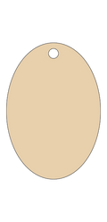 Oval - 9x13mm
