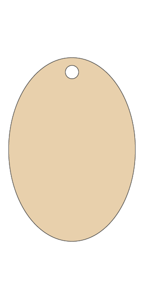 Oval - 9x13mm