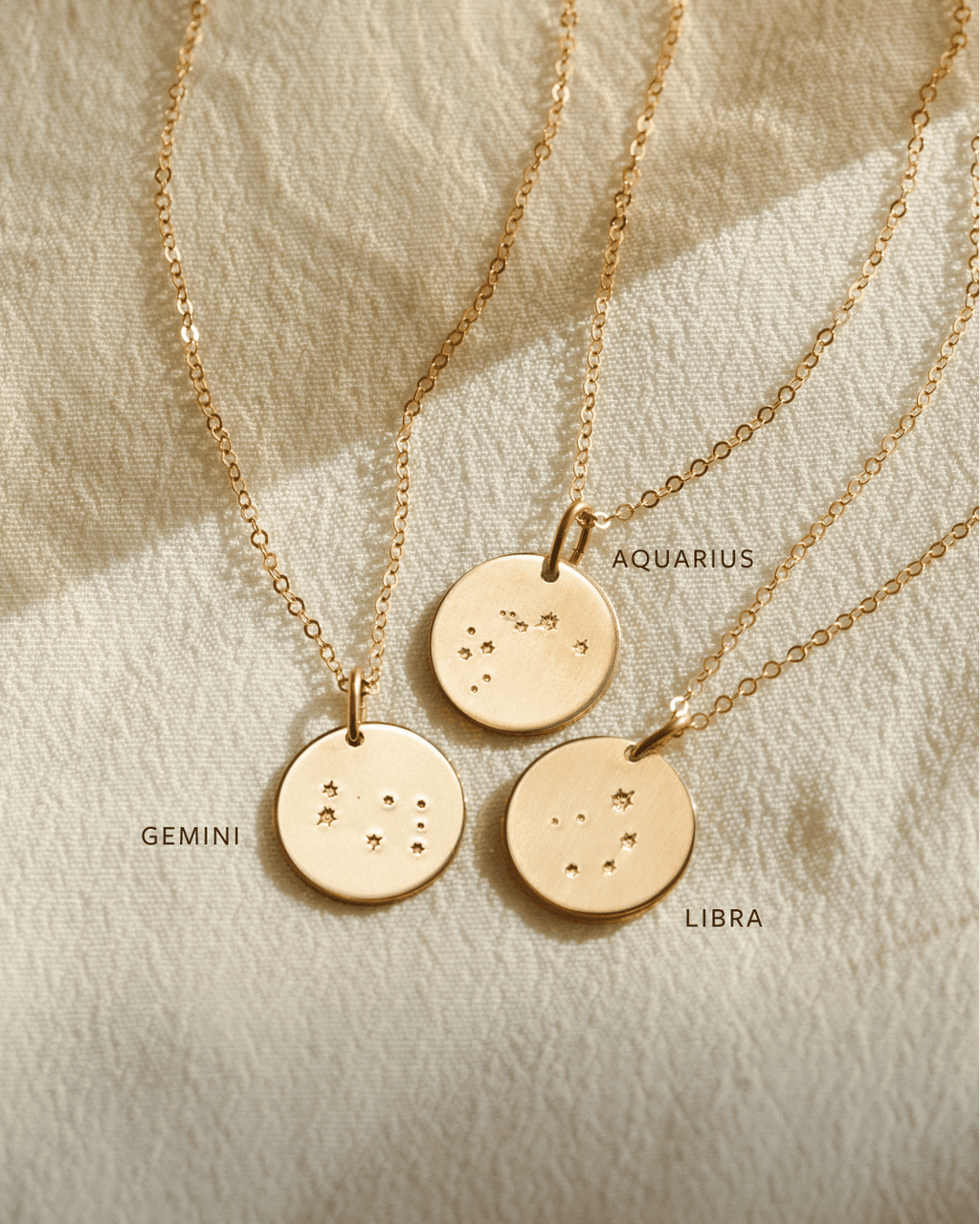 Zodiac Constellations Necklace