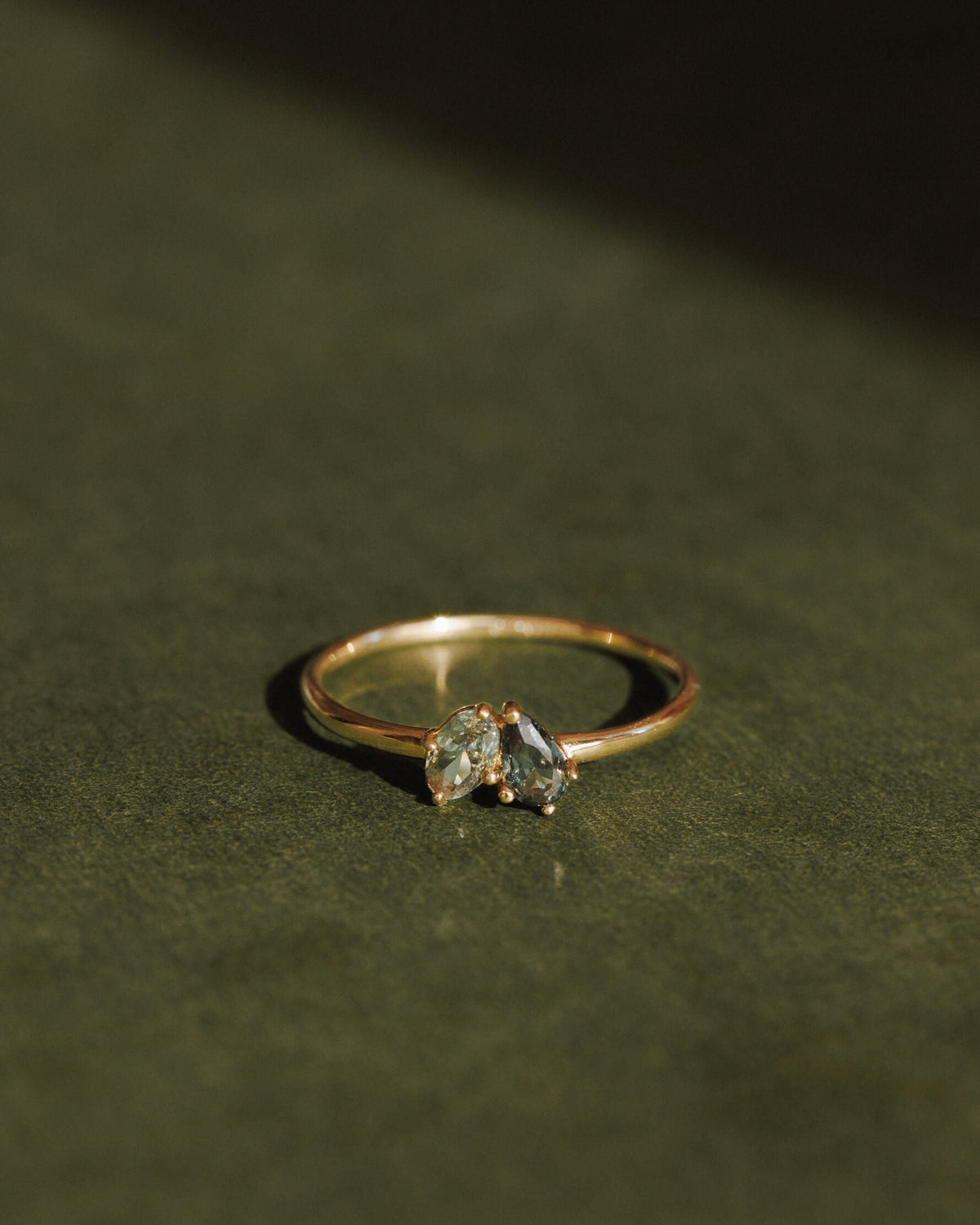 Toi et Moi Birthstone Ring