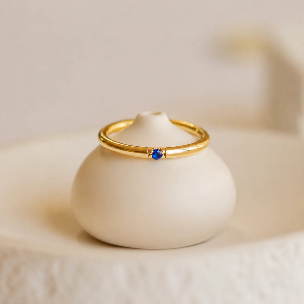 Mini Birthstone Ring