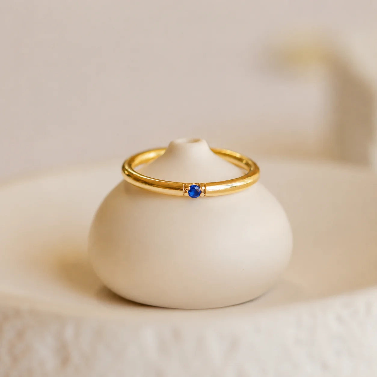 Mini Birthstone Ring