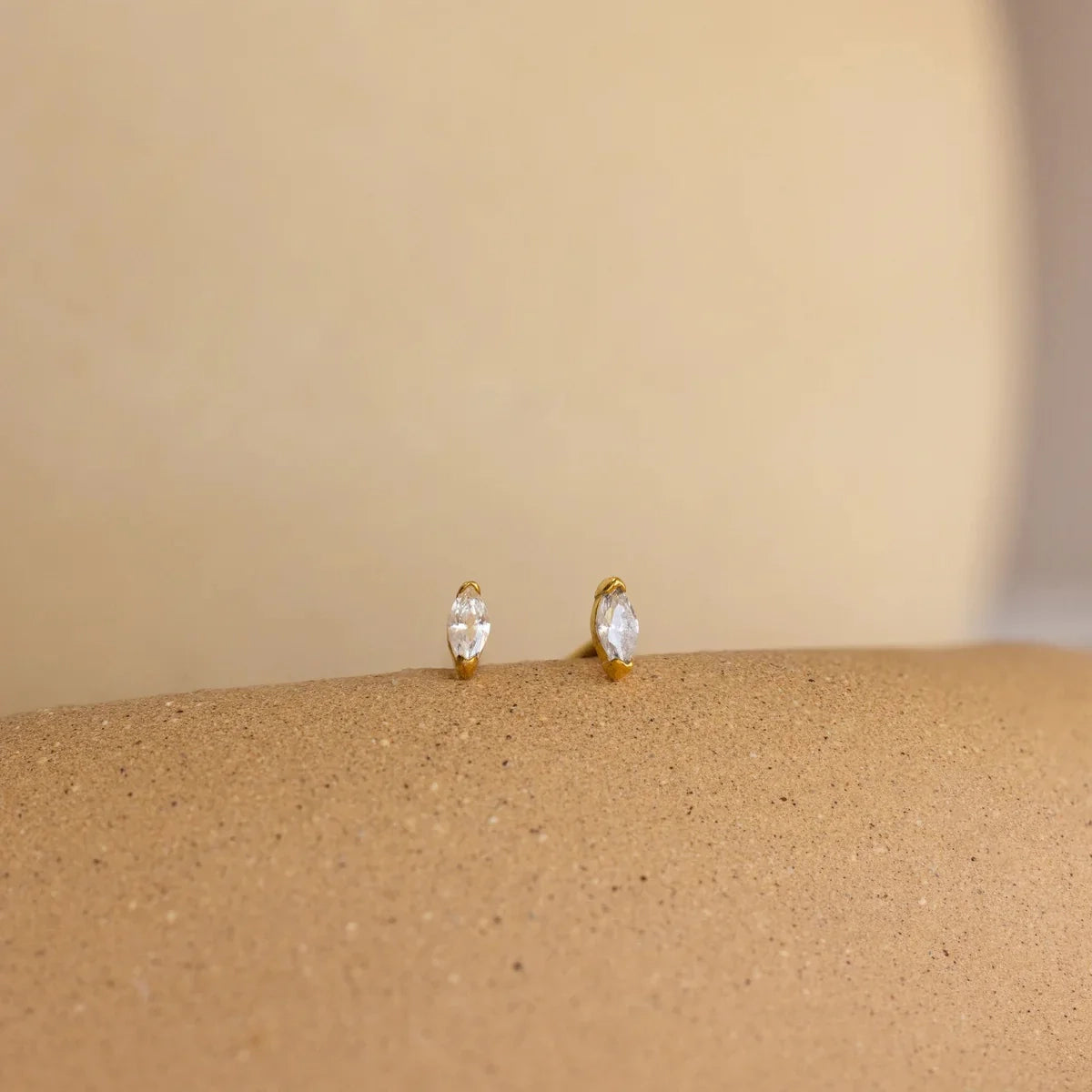 Marquise Glow Birthstone Studs