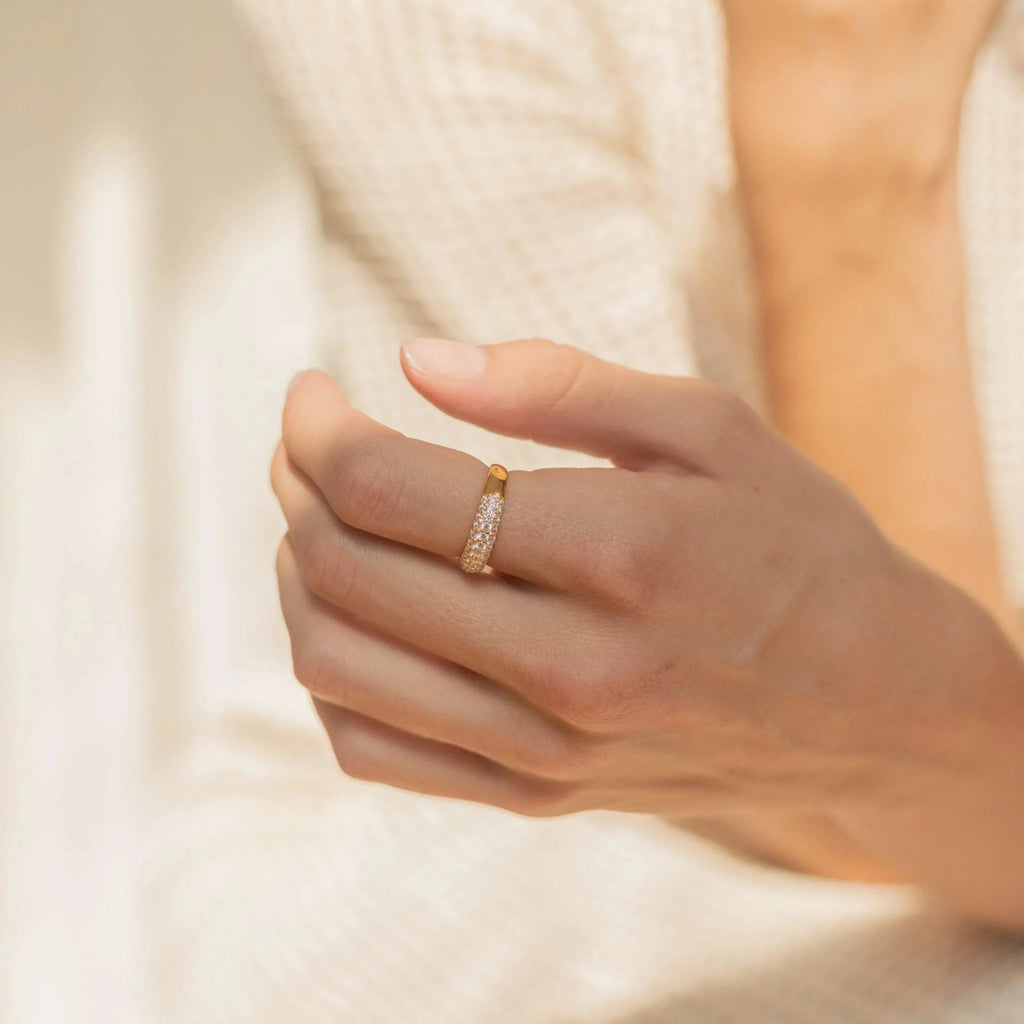 The Pave Dome Ring