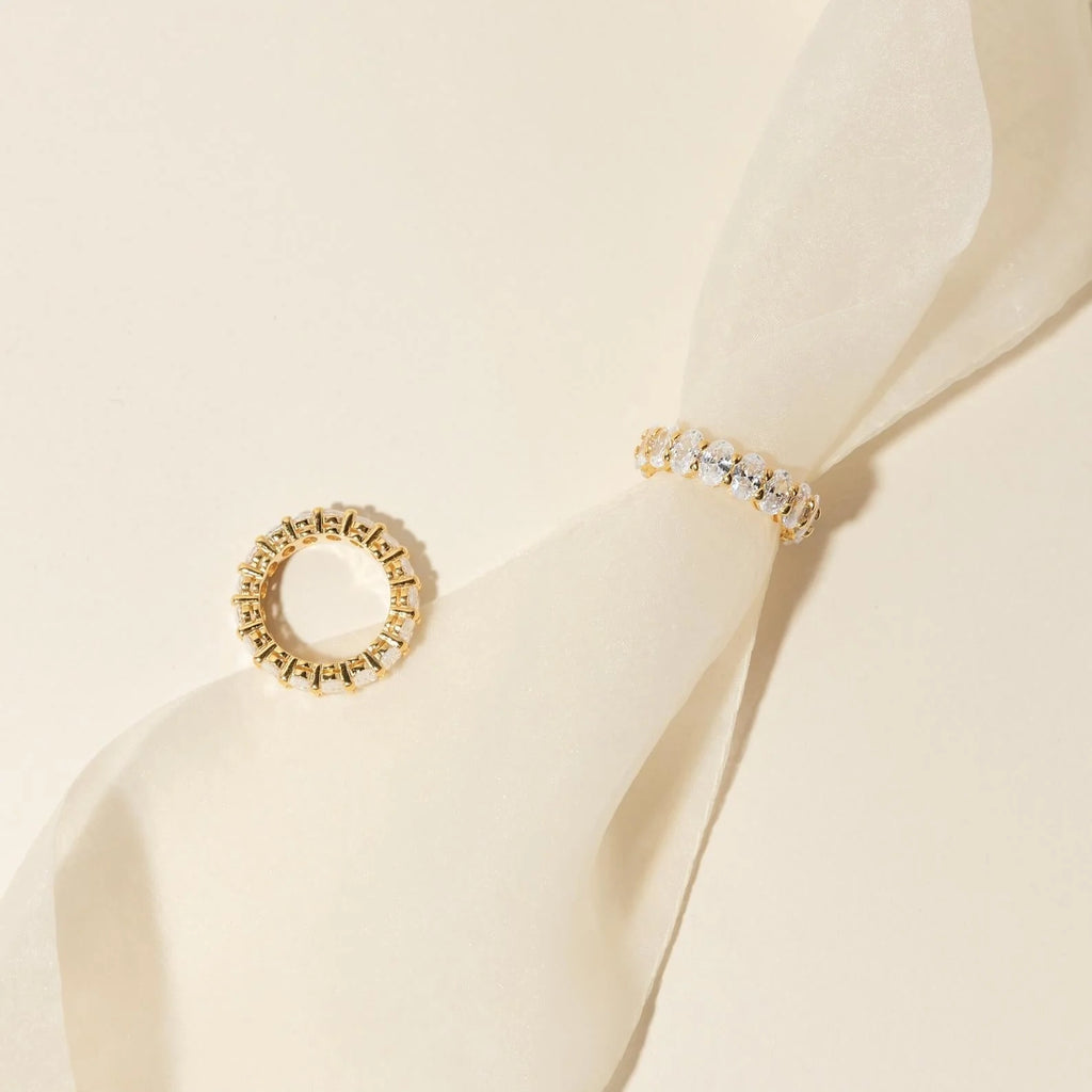 Alannah Oval Diamond Ring