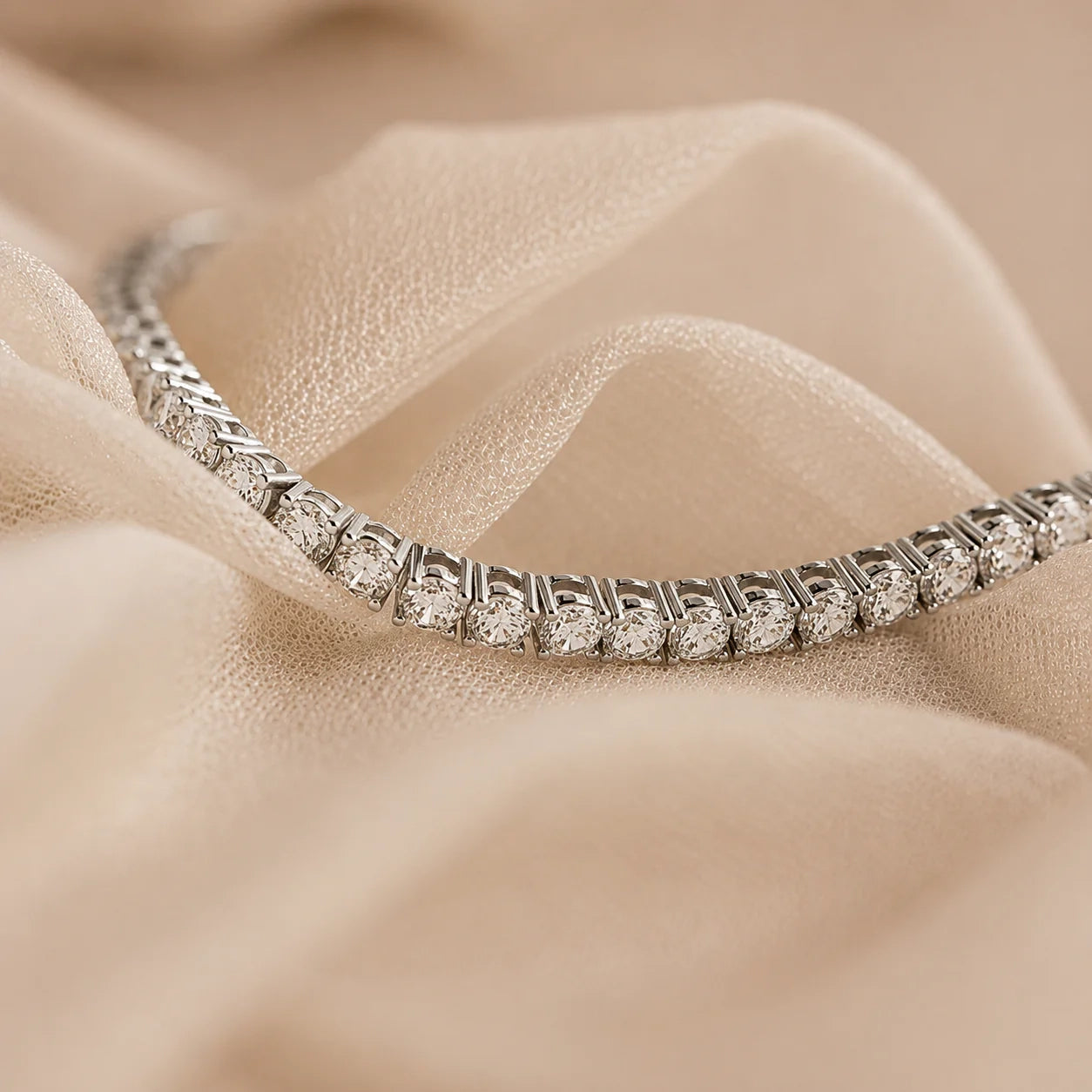 Bold Diamond Tennis Bracelet
