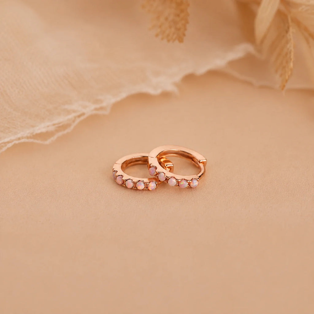Pink Opal Huggies