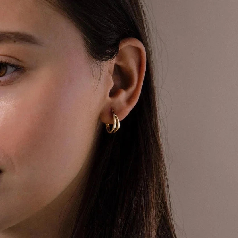Double Loop Hoops