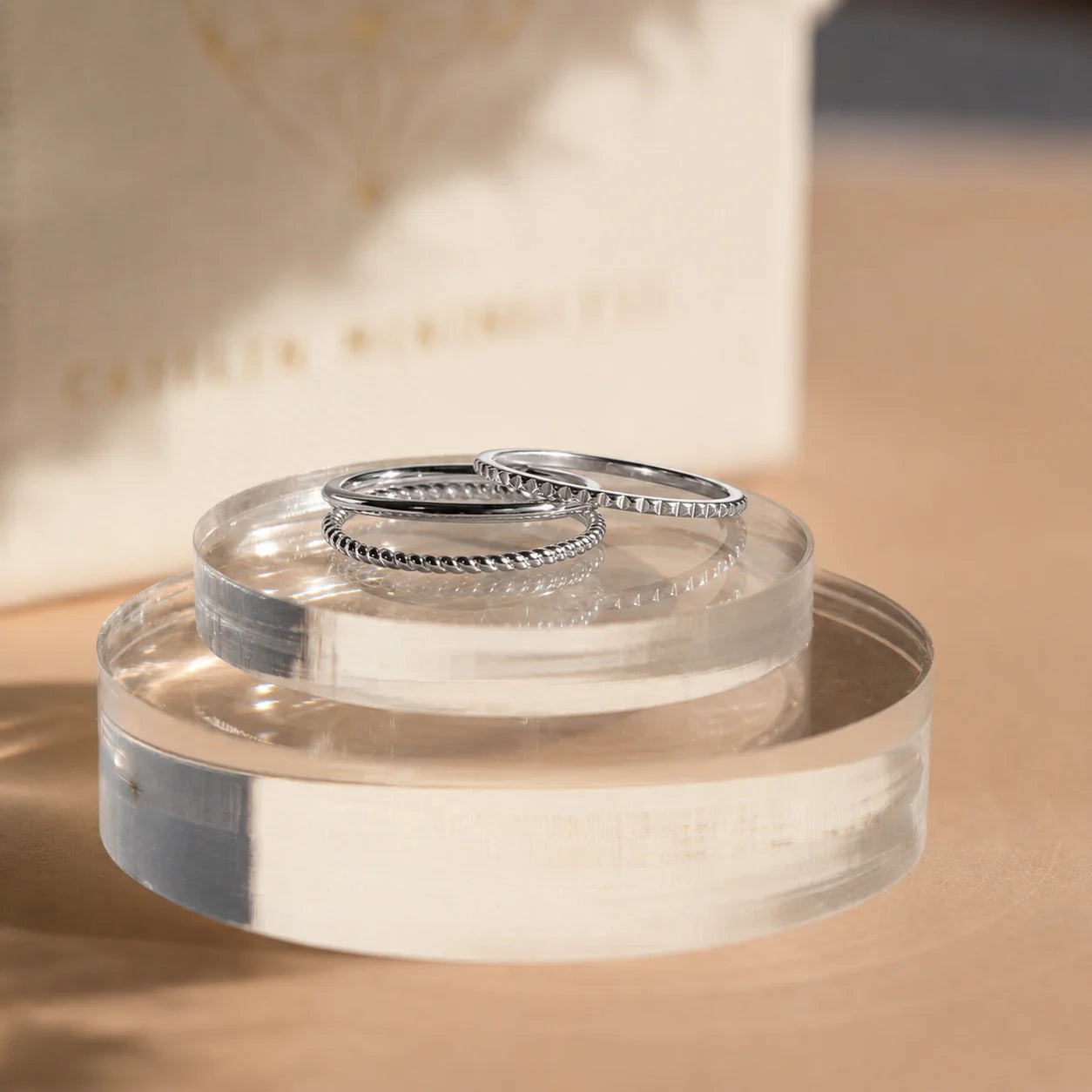 The Thin Stacking Rings Set