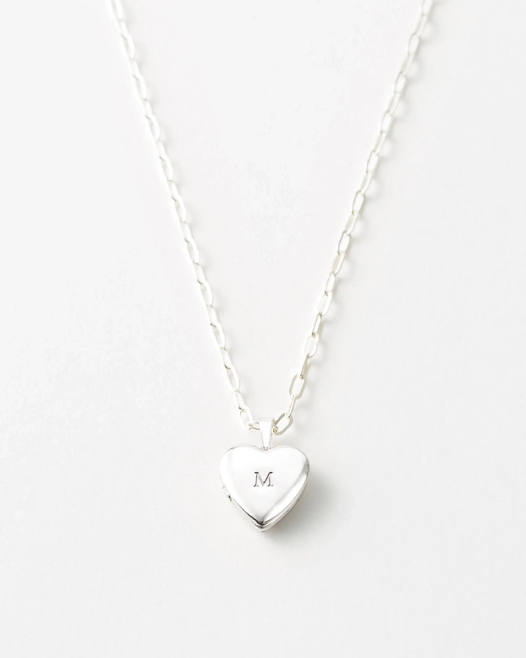 Micro Heart Locket Necklace