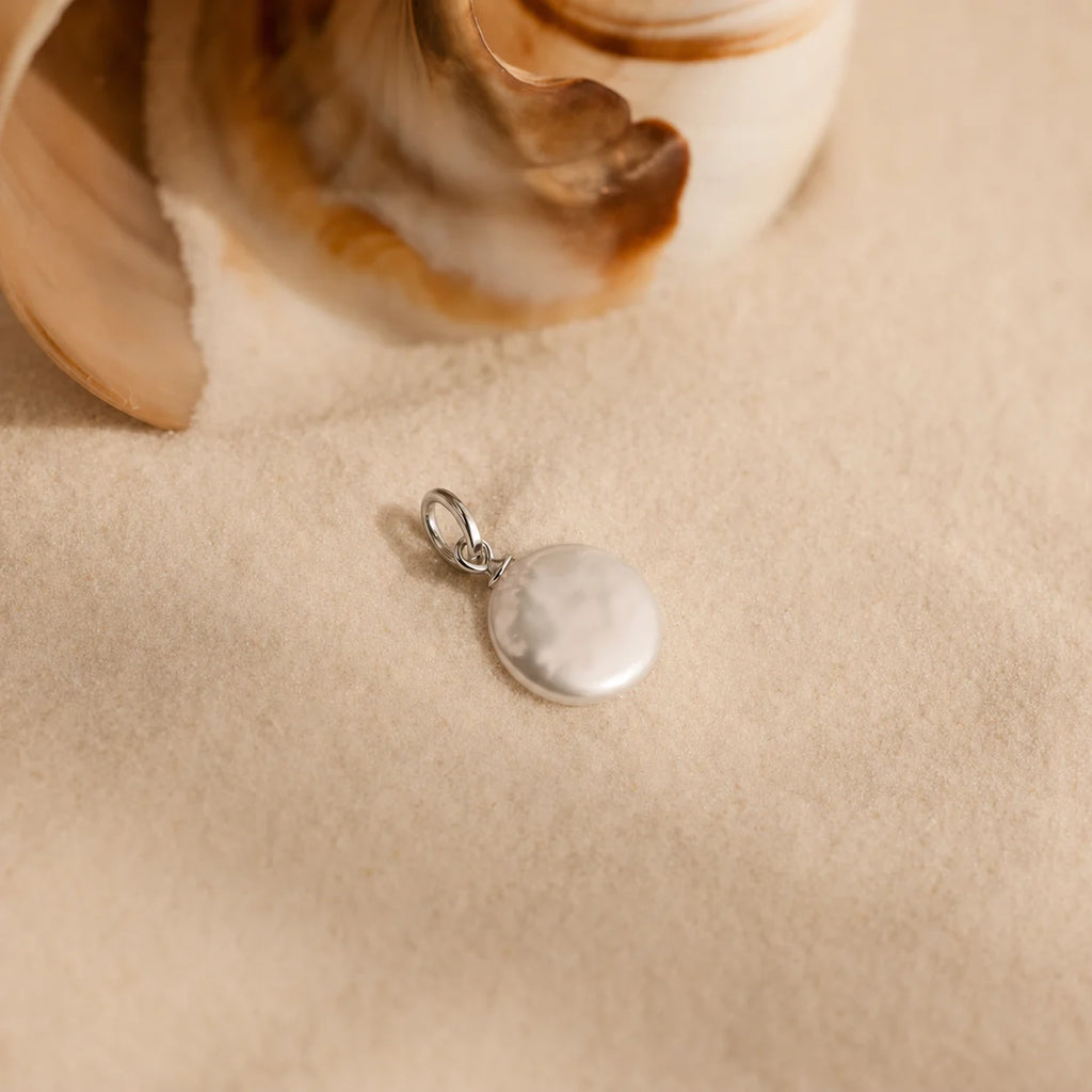 Round Pearl Charm