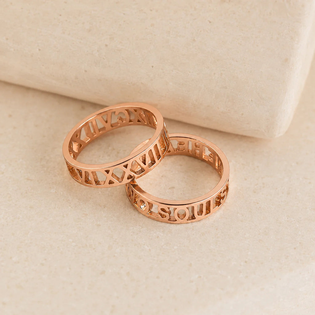The Roman Numerals Ring