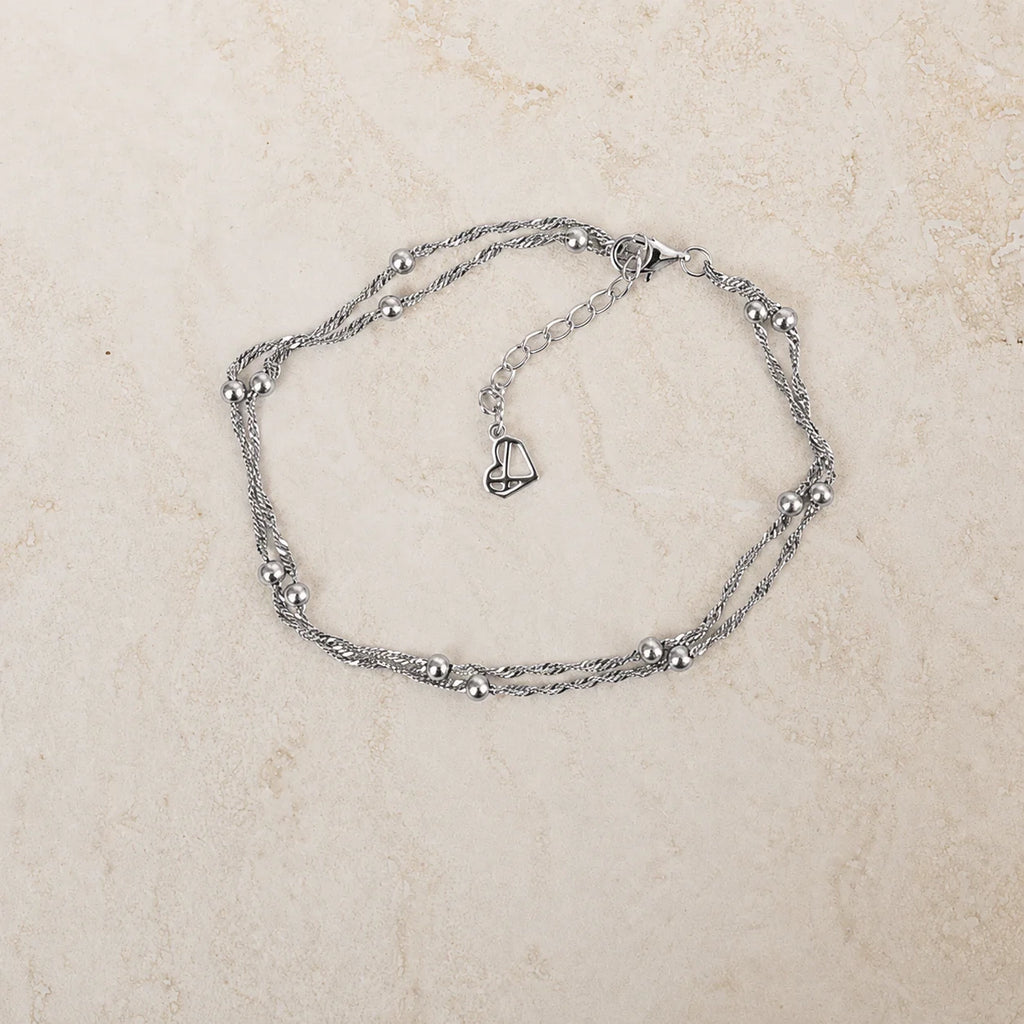 Duo Bead Chain Bracelet