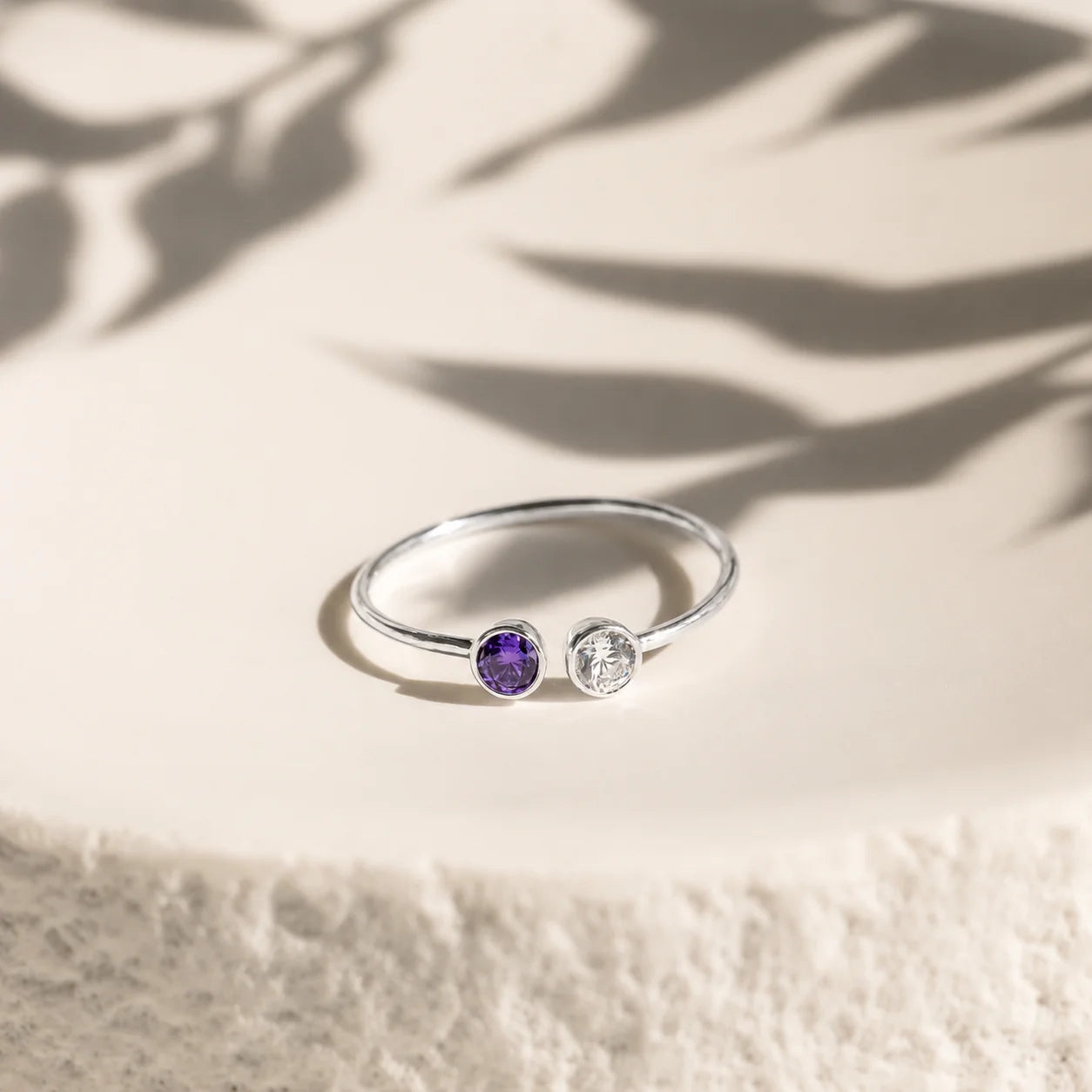 Dual Birthstone Ring
