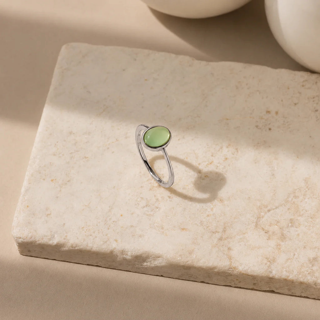 Jade Oval Ring