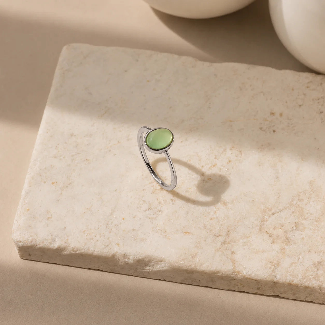 Jade Oval Ring
