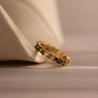 Marquise Ombre Ring Silver 18K Gold Plated