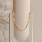 Essential Necklace Chains Silver 18K Gold Plated