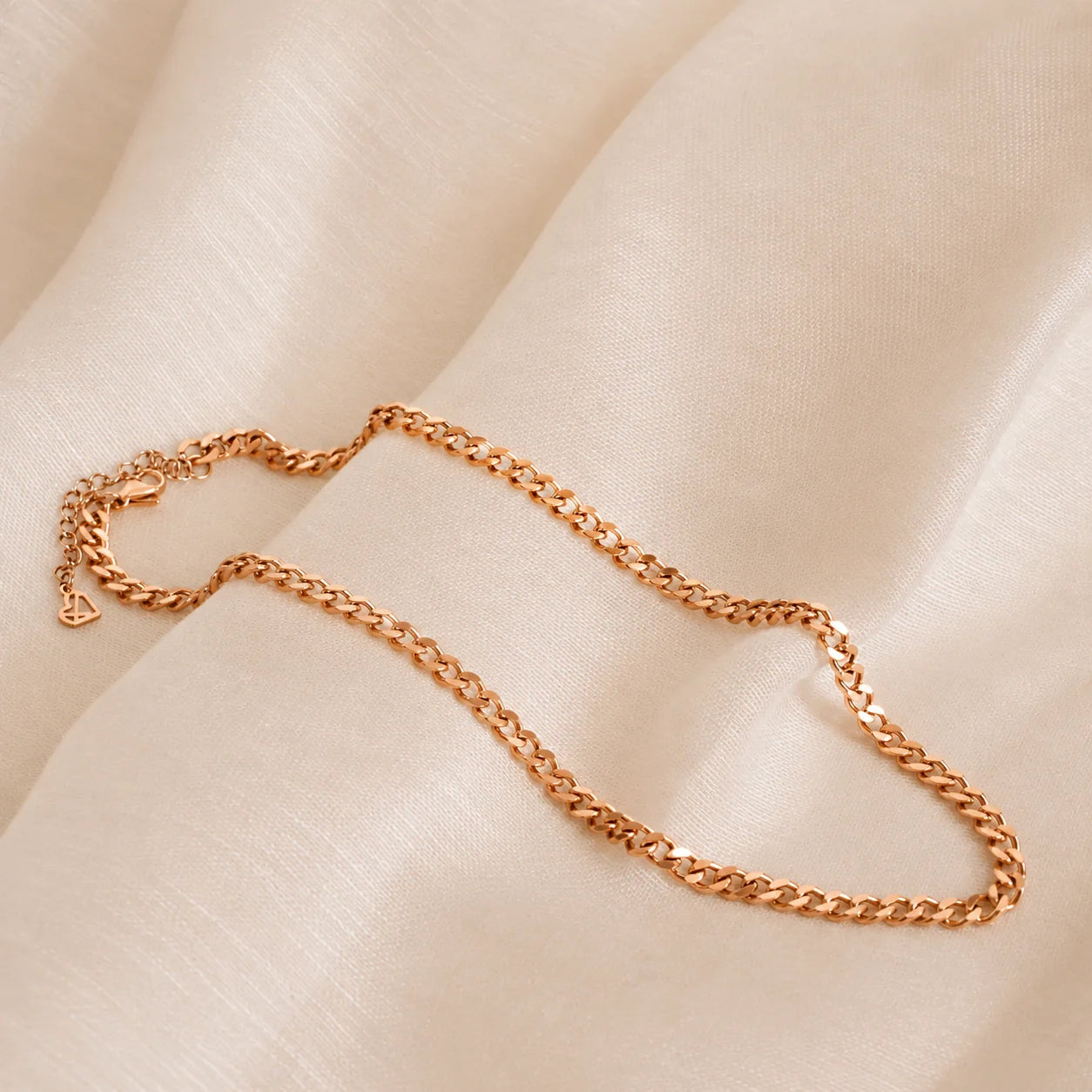 Make a Bold Statement with the Blake Thick Curb Necklace