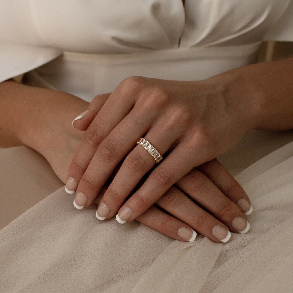 Colette Baguette Diamond Eternity Ring