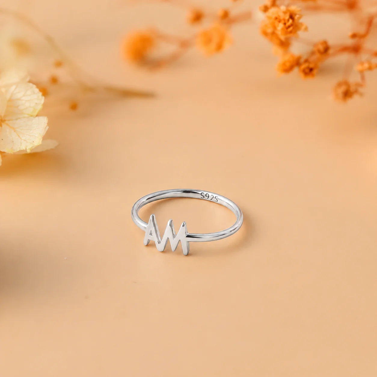 Duo Initial Ring: Personalized Elegance