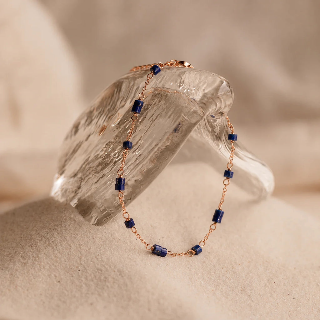 Azul Deep Blue Beaded Bracelet