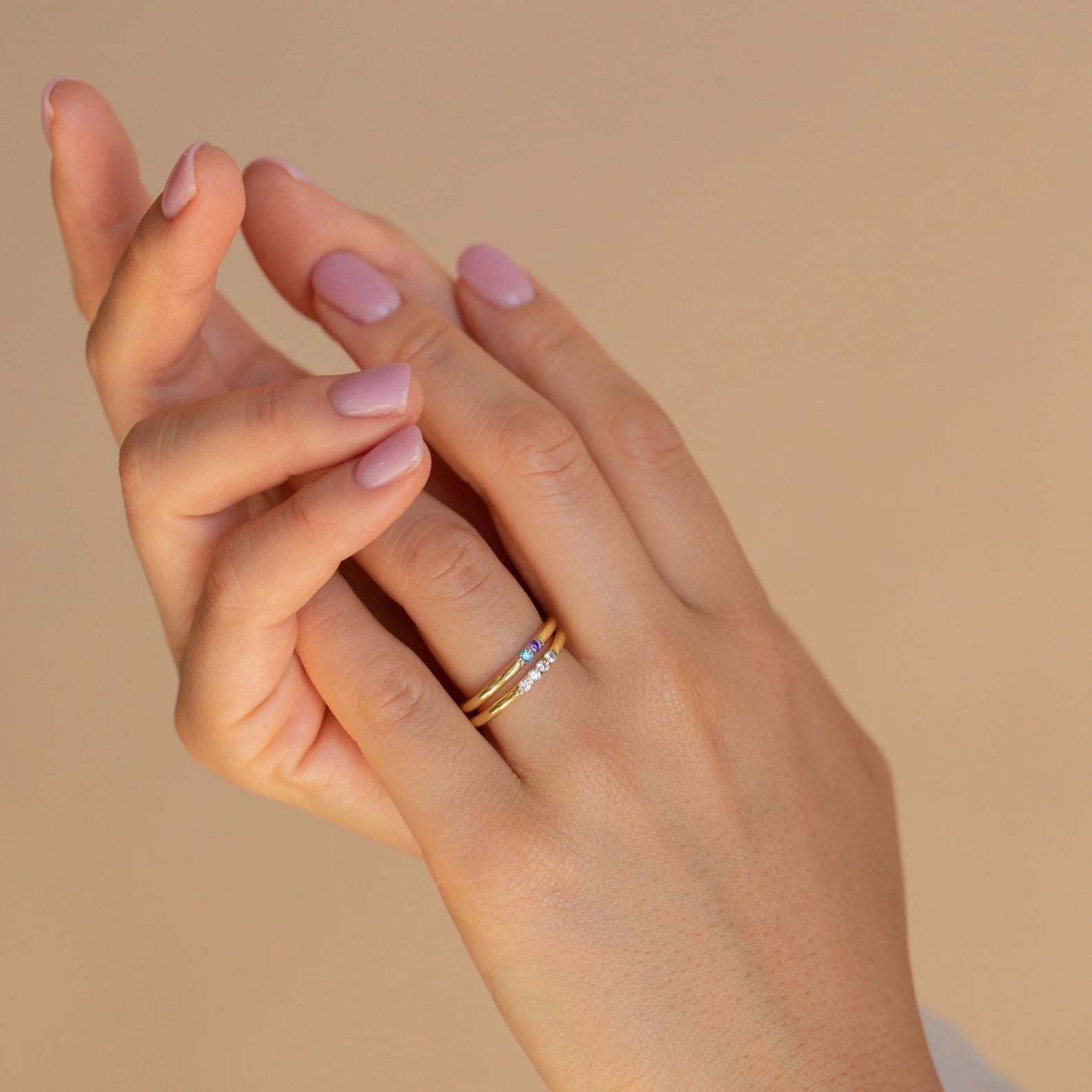 Mini Birthstone Ring