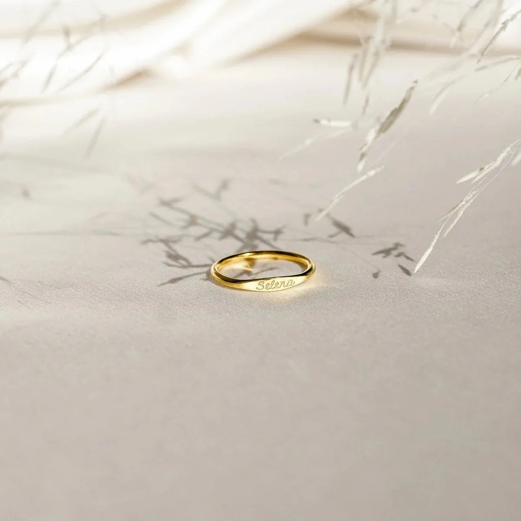 Luxe Letter Ring
