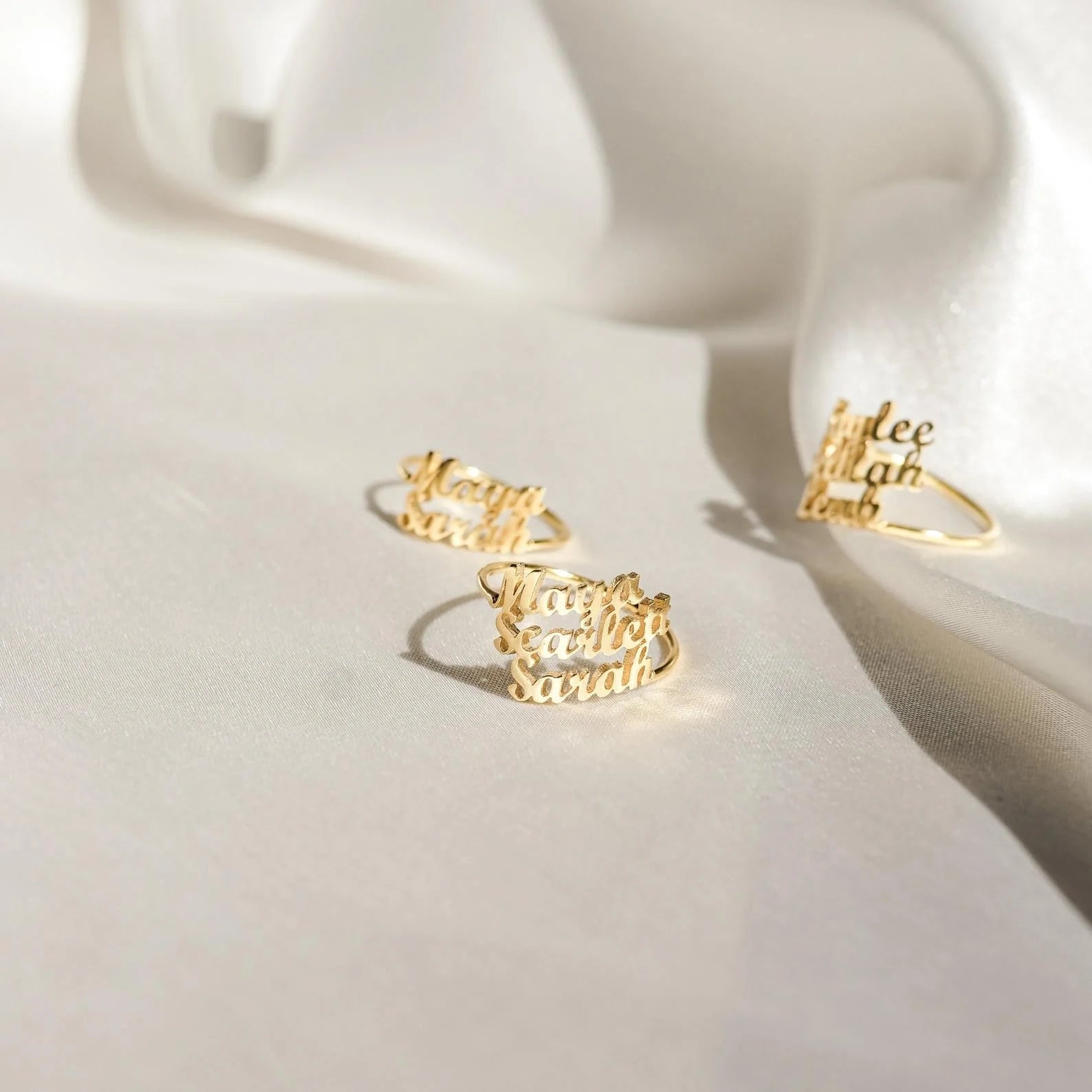 London Multiple Name Ring