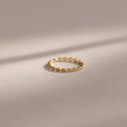 Dainty Marquise Birthstone Ring Silver 18K Gold Plated