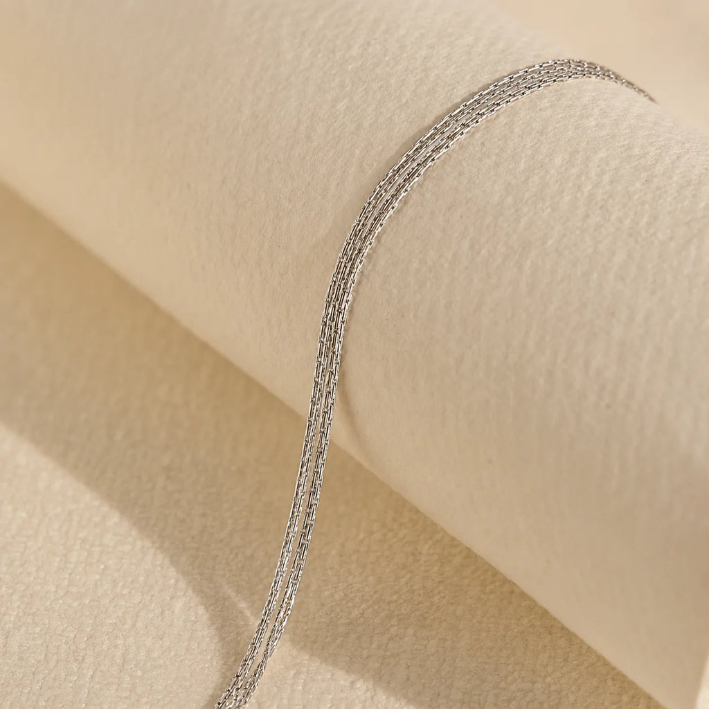 Multi Strand Chain Necklace