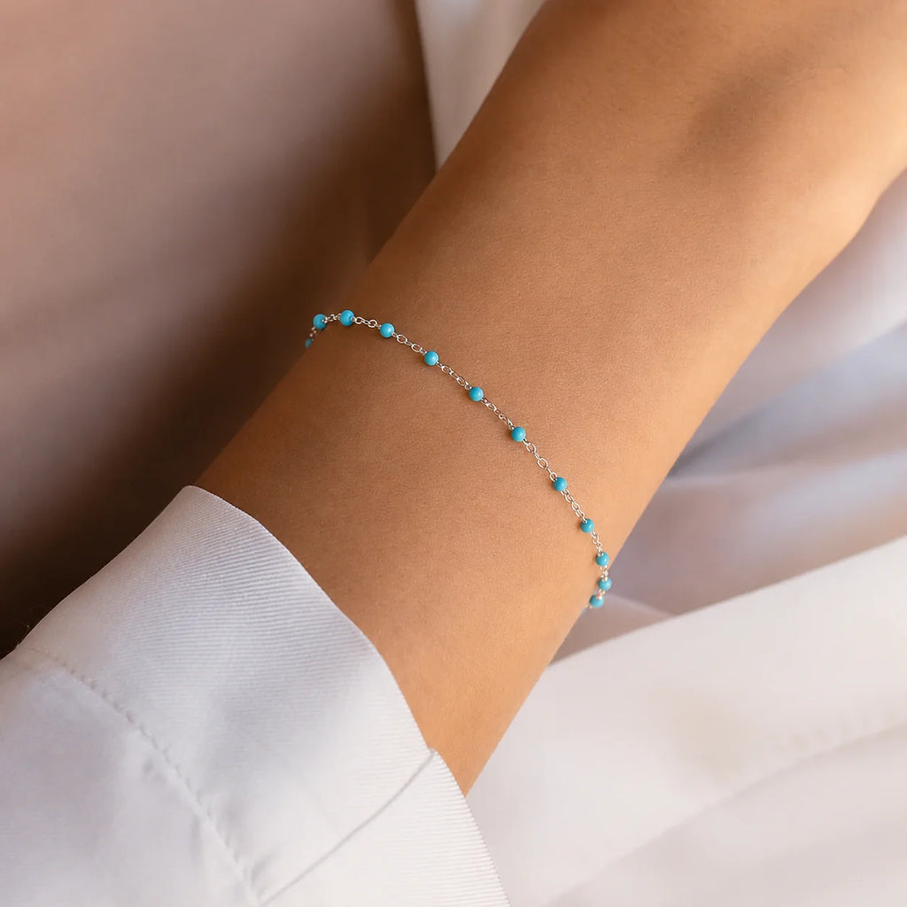 Turquoise Beaded Bracelet