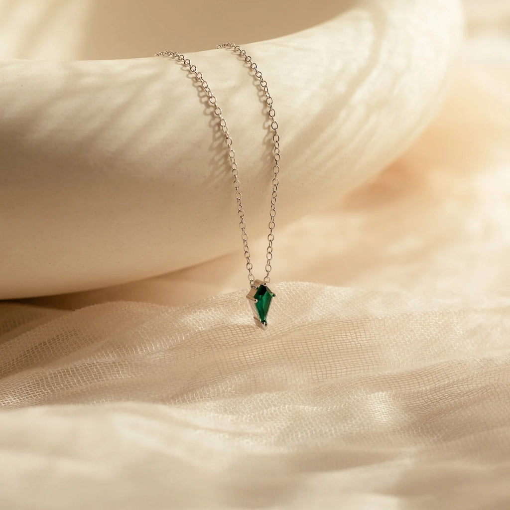 Art Deco Kite Pendant Necklace