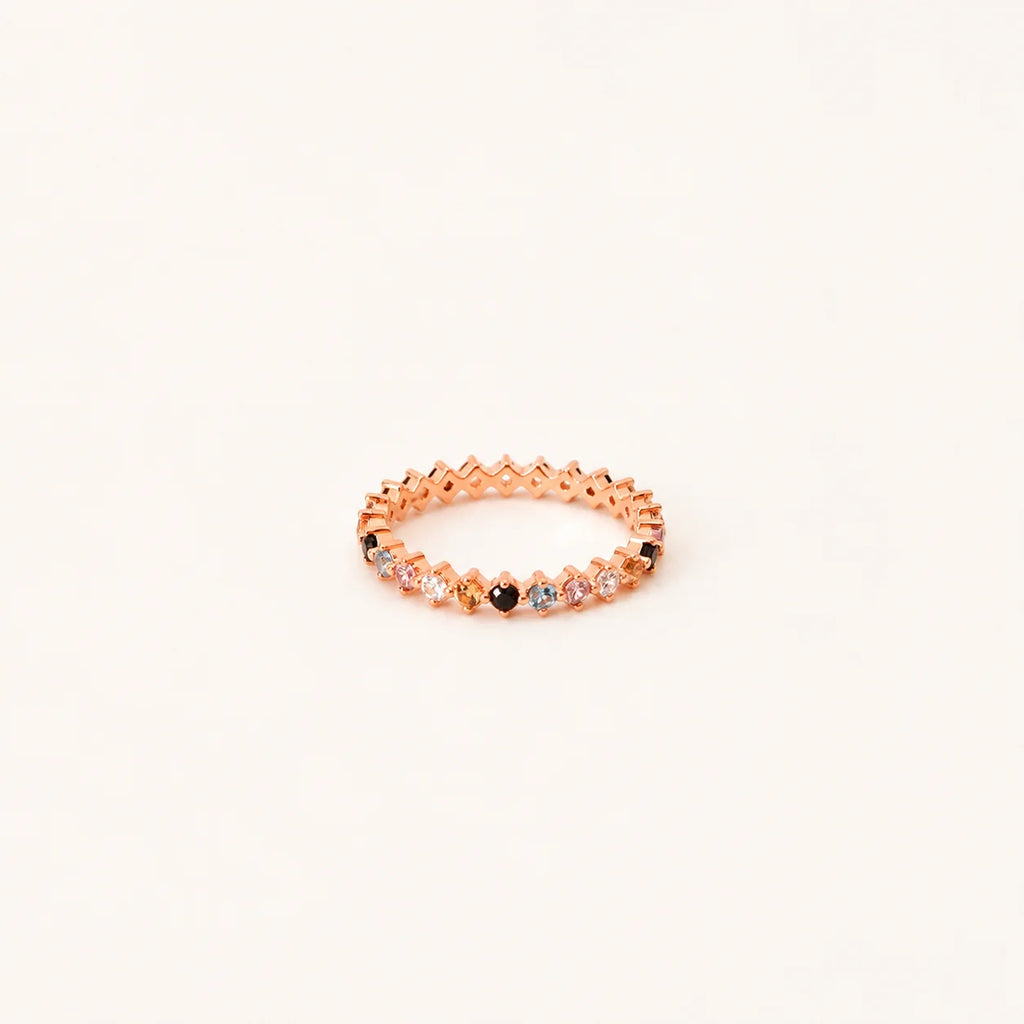 The Rainbow Crystal Ring