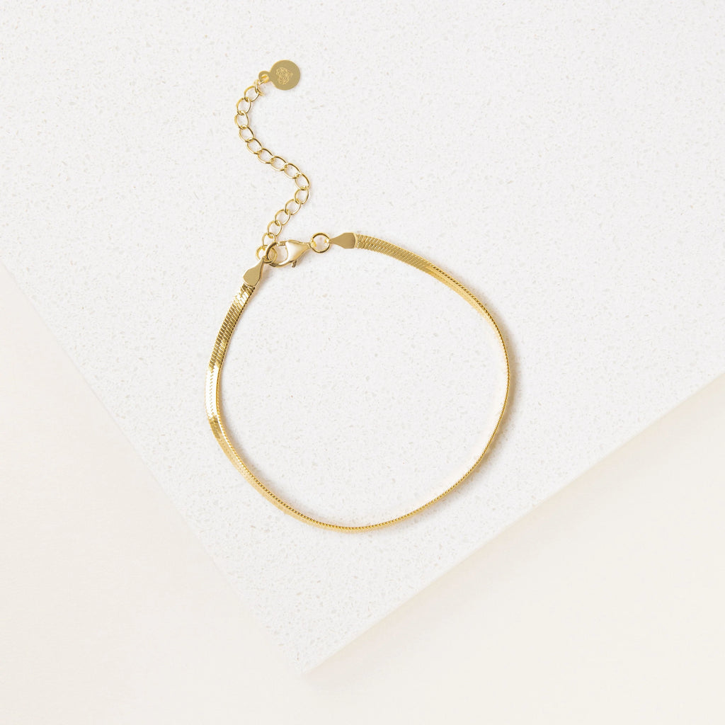 Essential Bracelet Chains Silver 18K Gold Plated