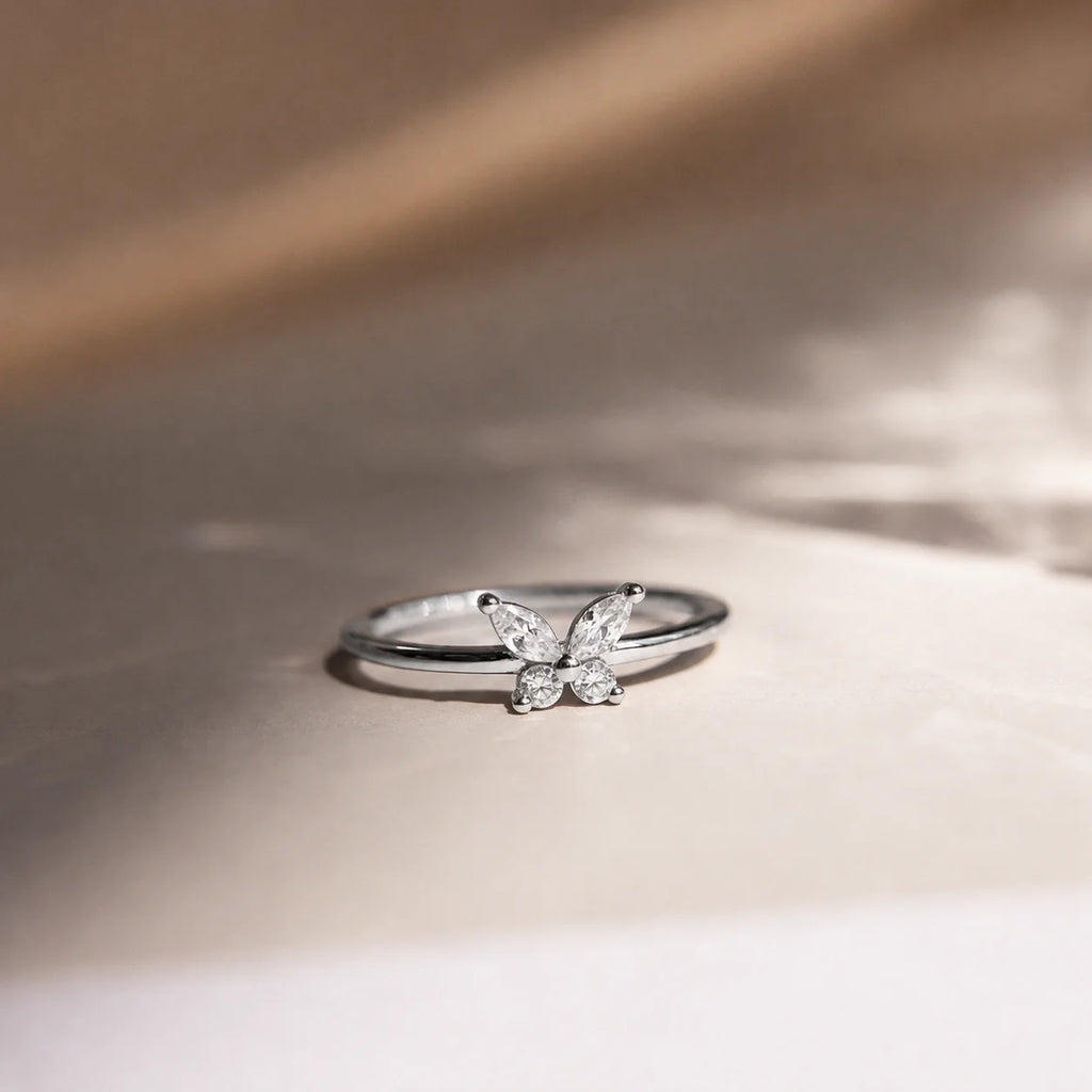 Mariposa Butterfly Promise Ring