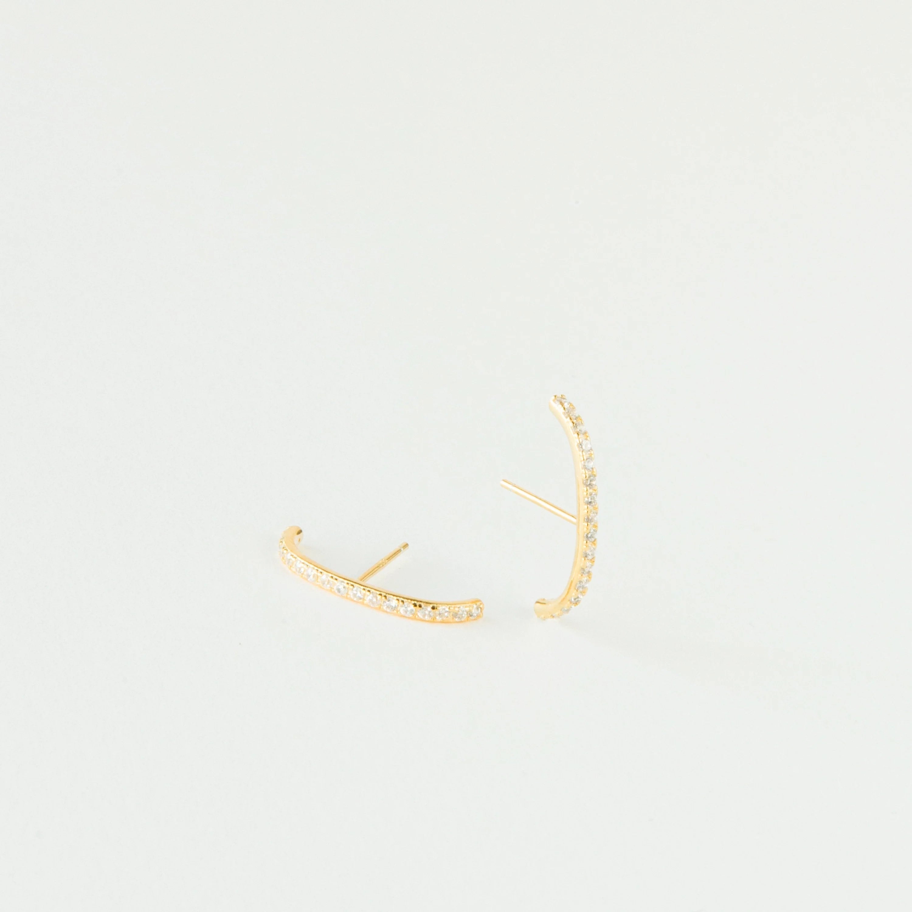 Pave Arc Studs