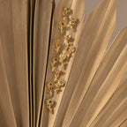Birth Flower Stud Earrings Silver 18K Gold Plated
