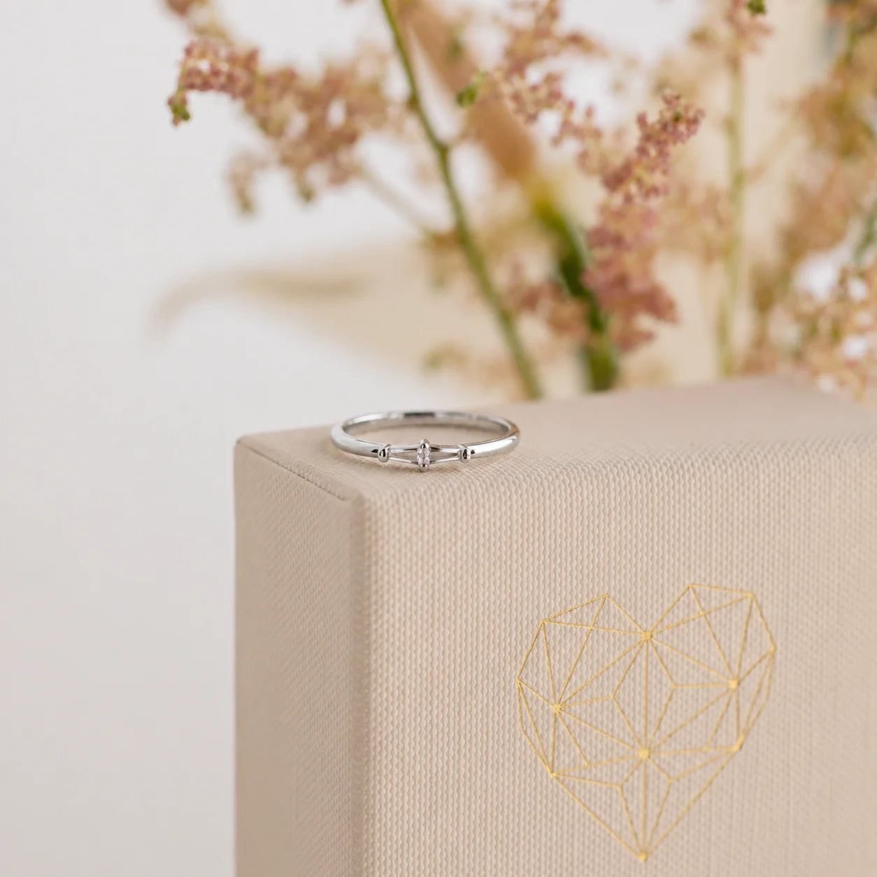 Eleanor Baguette Diamond Ring