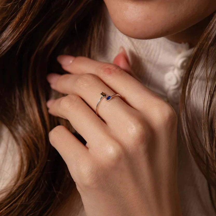 Twin Flame Wrap Ring