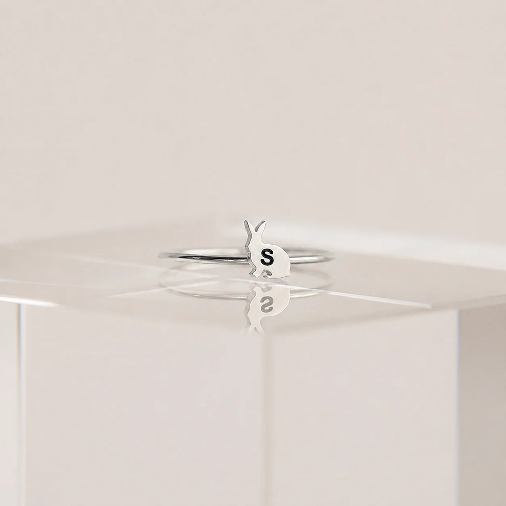 The Dainty 925 Sterling Silver Charm Ring