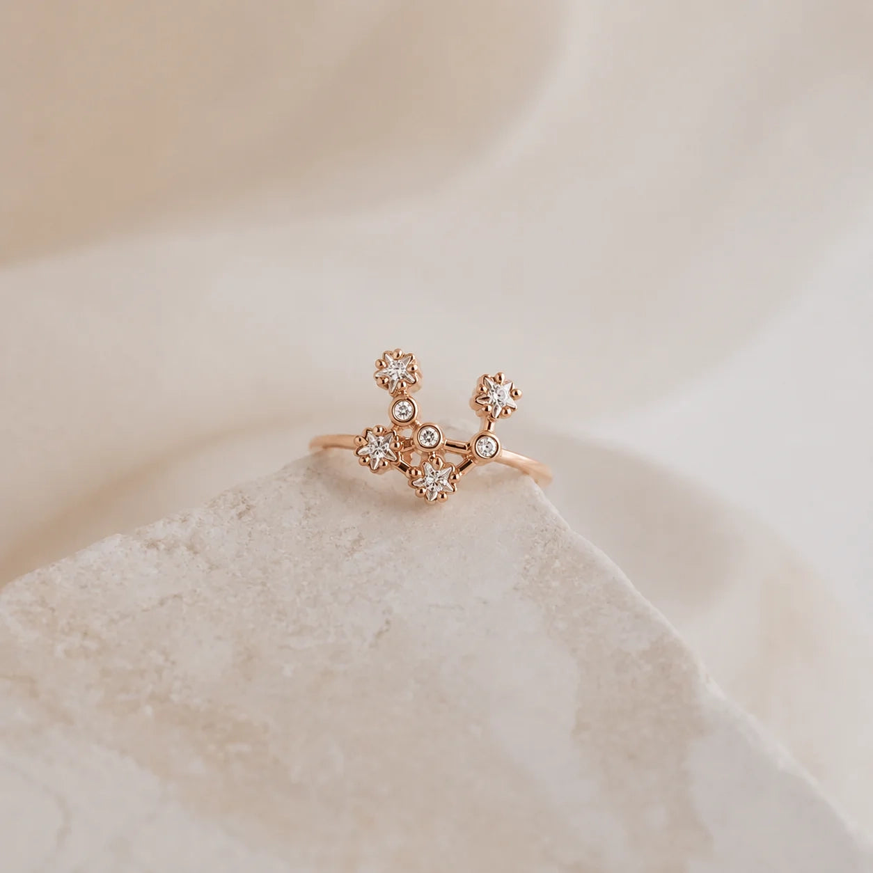 Diamond Constellation Ring