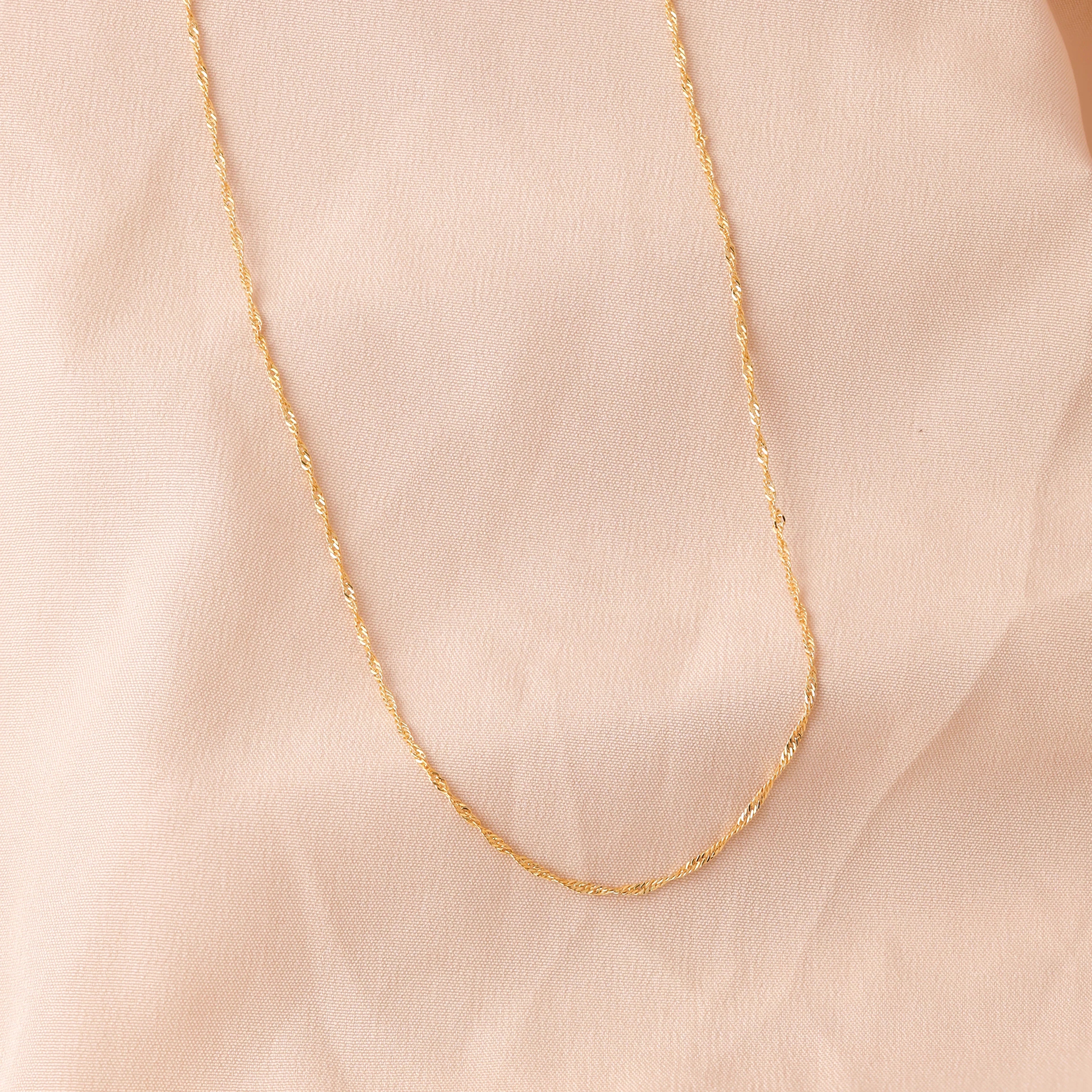 Singapore Twist Necklace