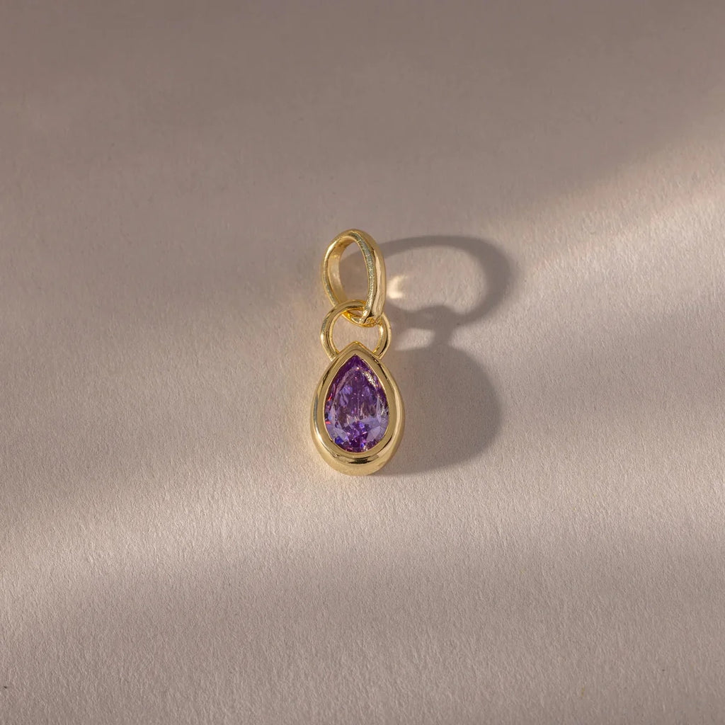 Alexandrite Tear Charm