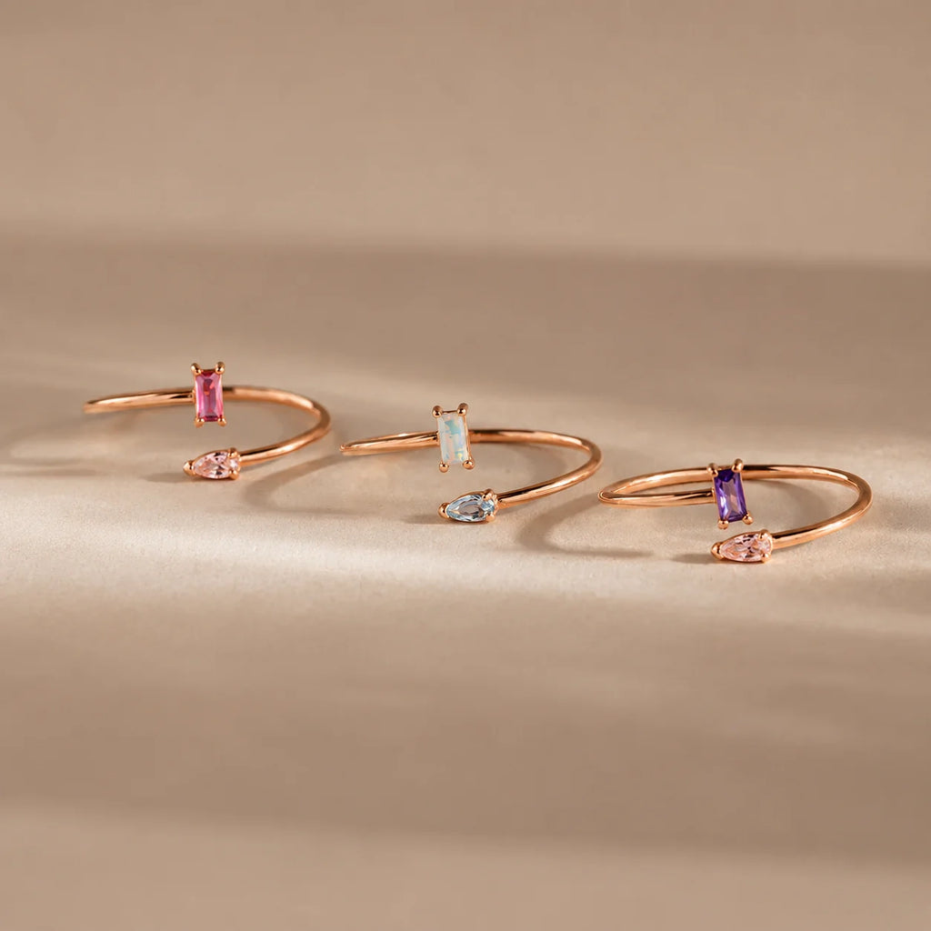 Twin Flame Wrap Ring