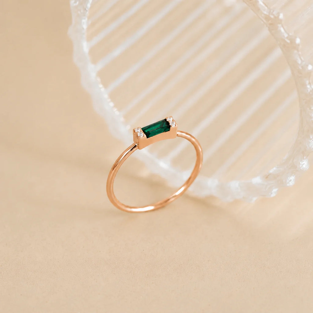 Empire Emerald Ring