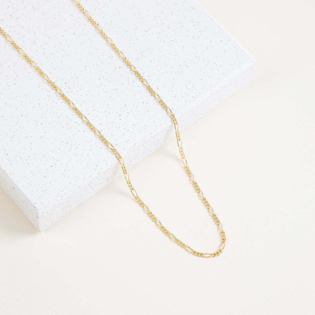 Essential Necklace Chains Silver 18K Gold Plated