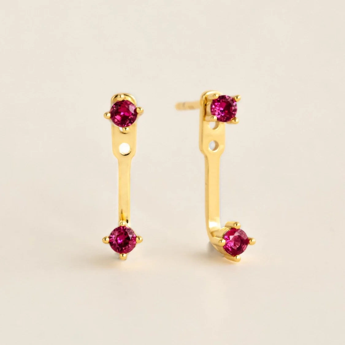 Birthstone Ear Jackets