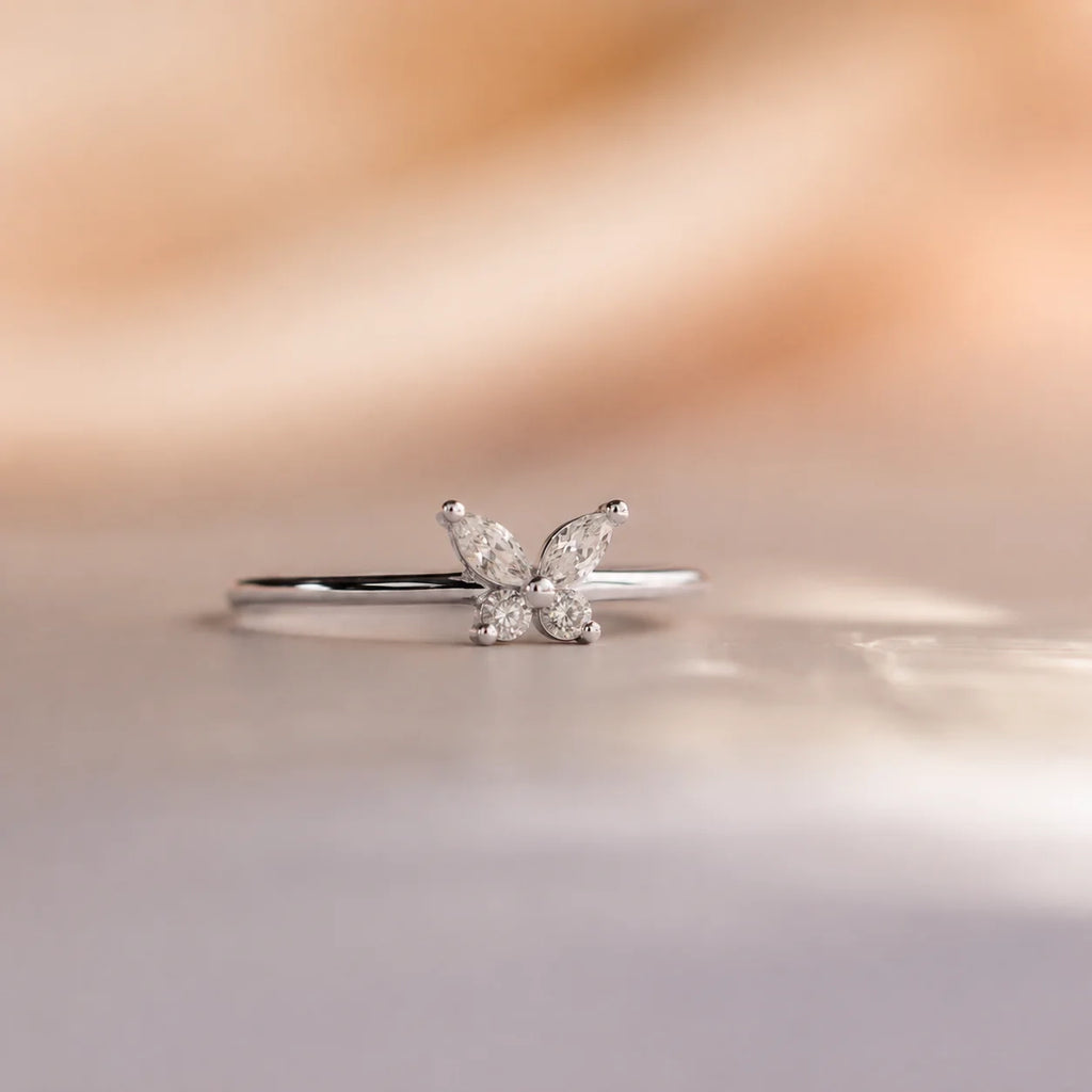 Mariposa Butterfly Promise Ring