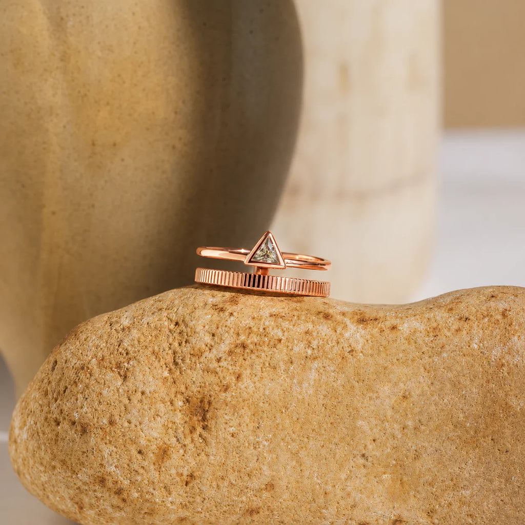 Jaida Peridot Duo Ring
